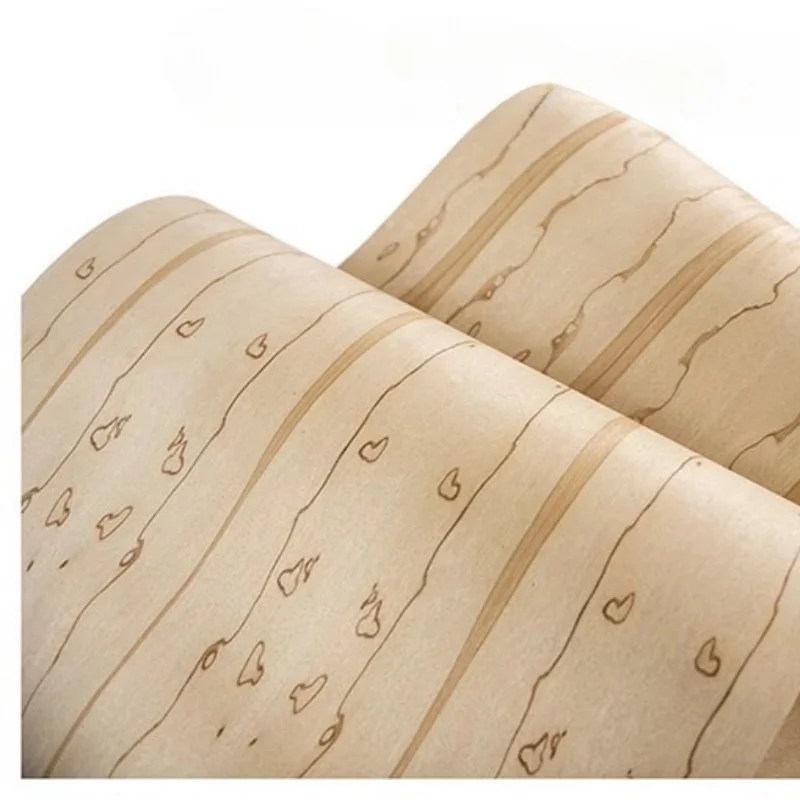 Natural White sandalwood veneer Furniture Speaker veneer Wood veneer L2500mm W58mm T0.25mm