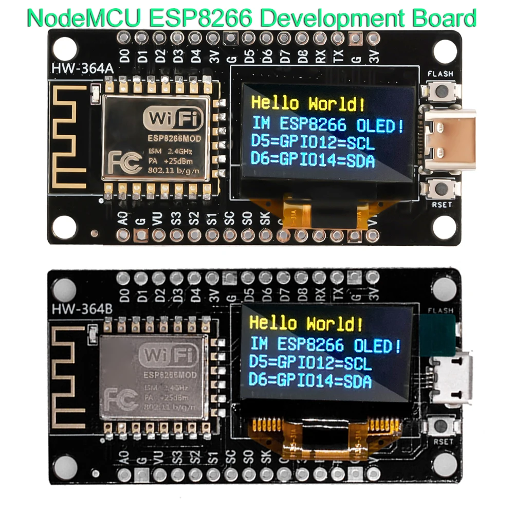 Nodemcu ESP8266 rozvoj nasednout s 0.96 palec OLED displej CH340 ovladač modul pro arduino ide/micropython programovací