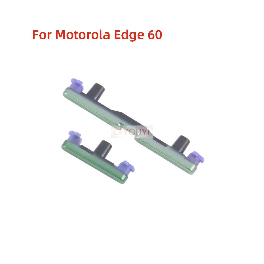 모토로라 모토 엣지 60 사이드 키 전원 켜기/끄기 및 볼륨 버튼 세트 교체 부품 1세트
