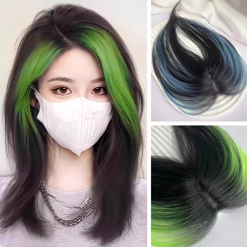 Synthetic Clip In Bangs Fringe Hairpiece For Women