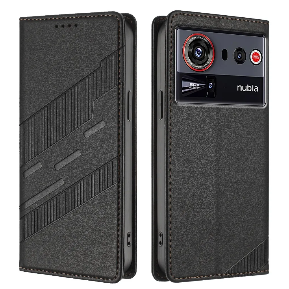 Elegant Flip Cover Magnetic Wallet Book Case - Premium Luxury Edition