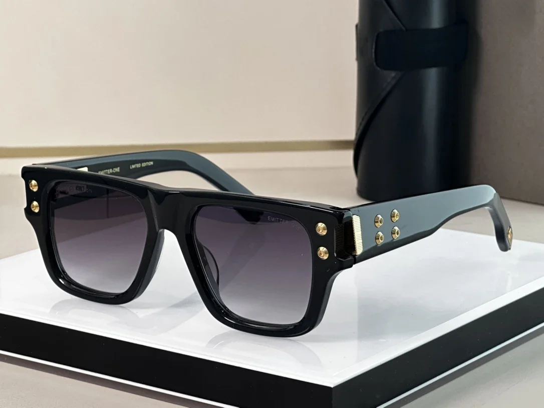 

ADITA EMITTER ONE DTS418 Top High Quality Sunglasses for Men Titanium Style Fashion Design Sunglasses for Womens with box