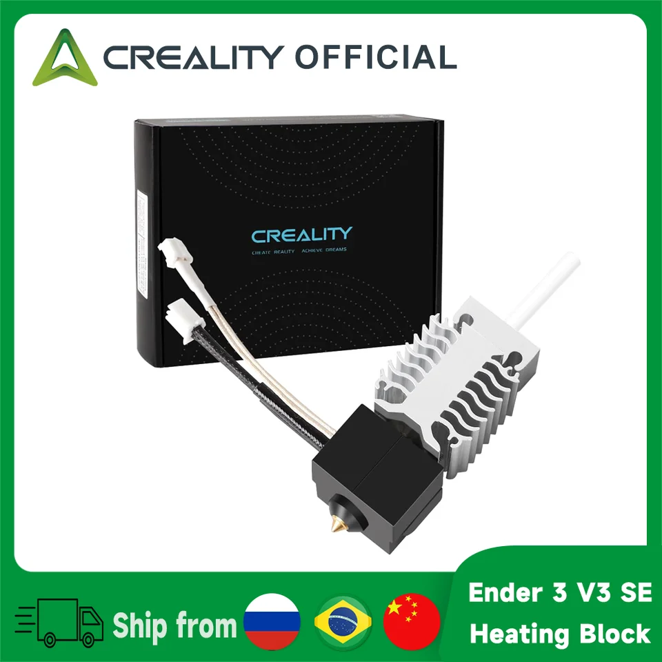 Bloc De Refroidissement Pour Imprimante 3D Creality Ender-3 V3 - Dissipateur Thermique En Aluminium