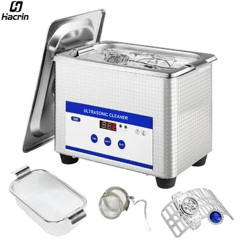 Ultrasonic Cleaner Ultrasound Glasses Cleaner 40KHZ High Frequency Ultrasonic Washing Bath for Glasses Jewelry Cleaning Machine 1