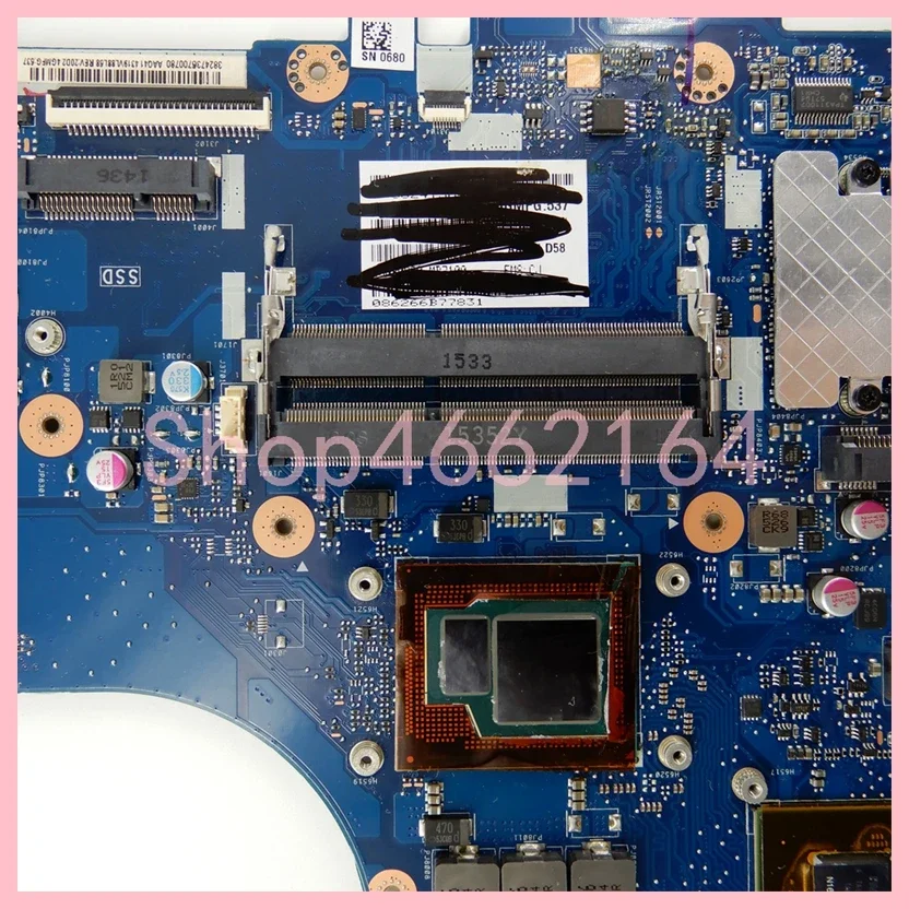 Placa-mãe Portátil para Asus N551jk i5 I74th Cpu Gtx850m Gtx950m Gpu Mainboard para N551j N551jx N551jk G551jk G551jk G551jk G551jk - Imagem 6