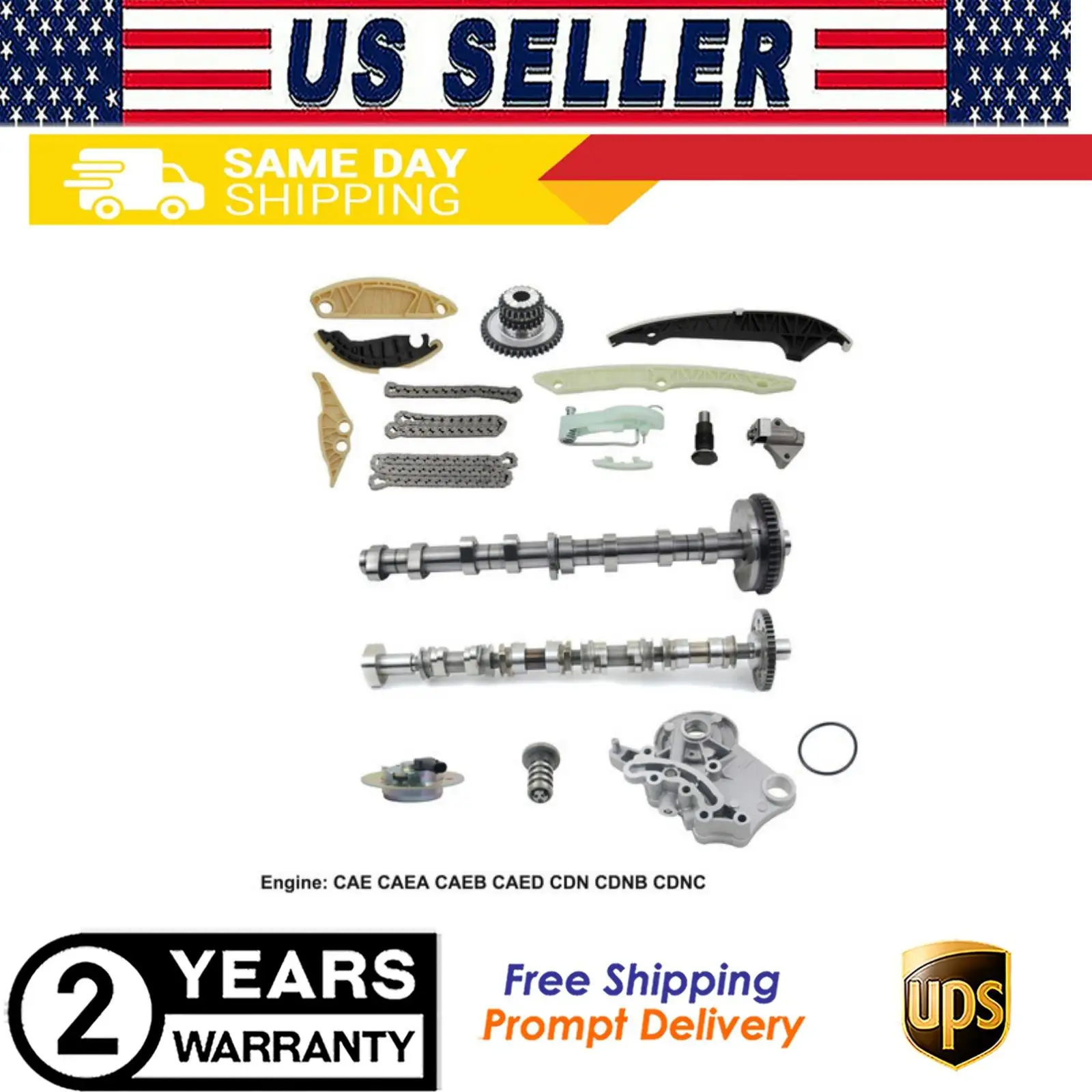 

AP01 Timing Chain Kit & Camshaft for Audi A4 A5 A6 Q5 TT CDNB CDNC 2010-2015 2.0 TFSI 06H109467R