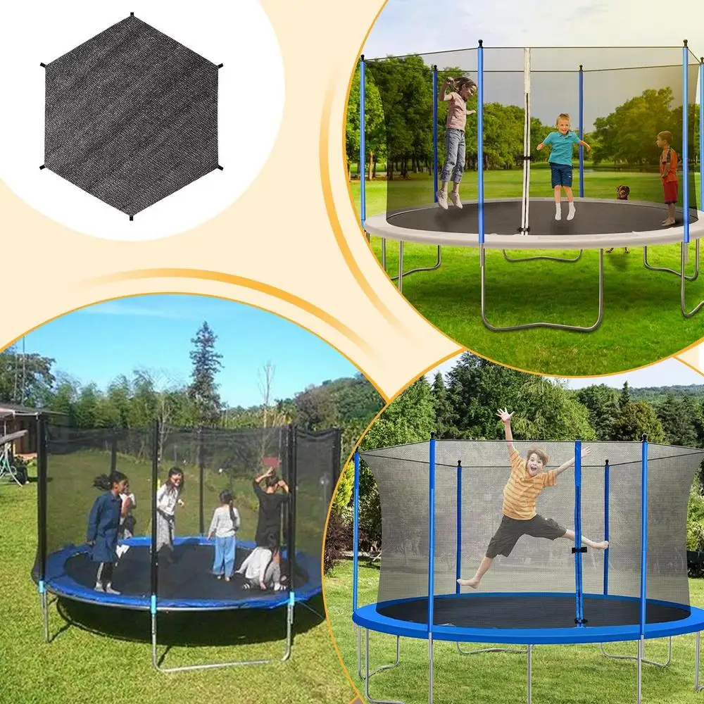 Description Picture 5 of itemRound Trampoline Sunshade Trampoline Sunshade Canopy Net Sun Protection Trampoline Sunshade Accessories For Birthday Parties