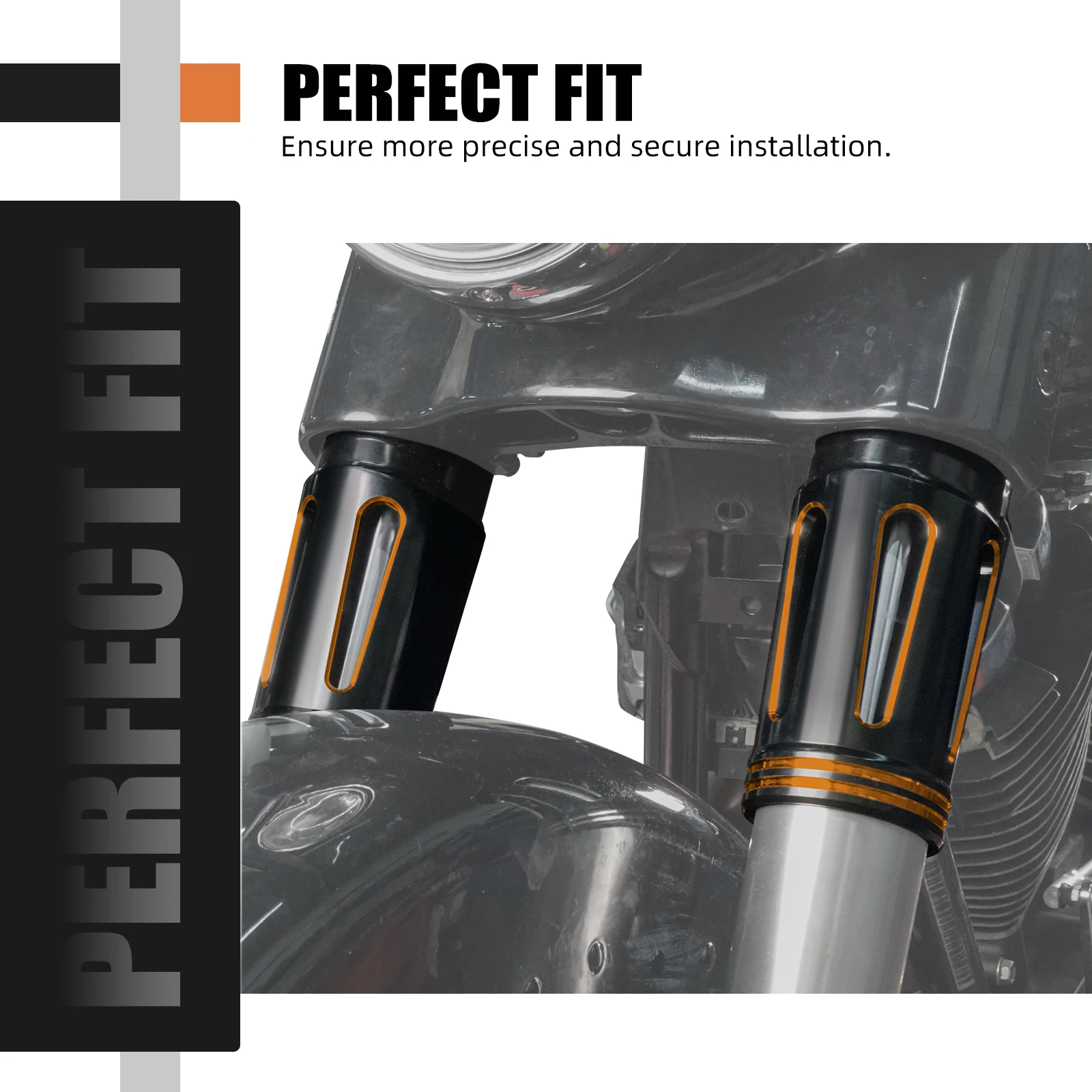 Für Harley Street Glide Road Glide/Special 2015-2023 Gabel Rohr Gabel Boot Abdeckung Für Harley Road King Electra Glide Ultra Limited – Detail 6