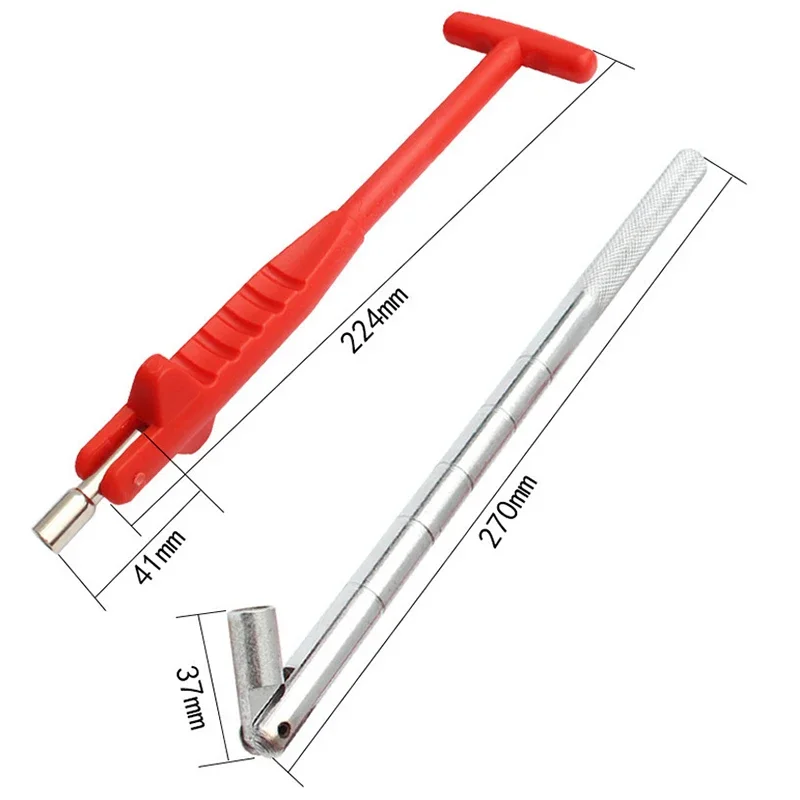 Car Tyre Repair Kit Tools Tire Valve Stem Puller Tube Tire Repair Tools Metal Plastic Car Puller Auto Motorcycle Accessories
