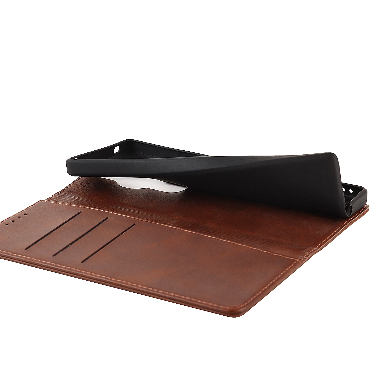  Xperia 프로-I 플립 케이스 카드 홀더에 대한 가죽 케이스 홀스터 자기 매력 커버 케이스 지갑 케이스