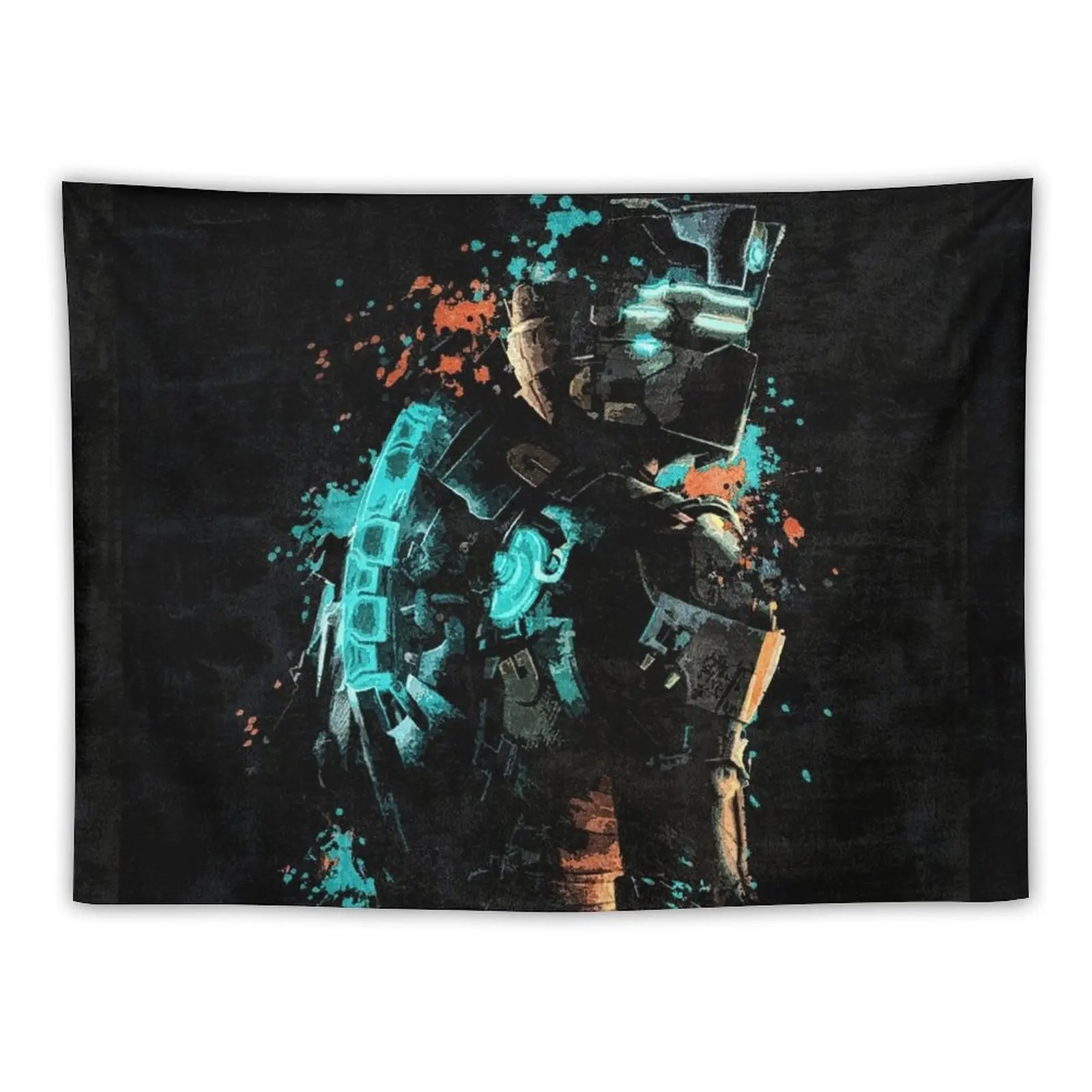 Dead Space Dark Splatter Tapestry Wallpaper Arazzo Decorazione Per Le Stanze