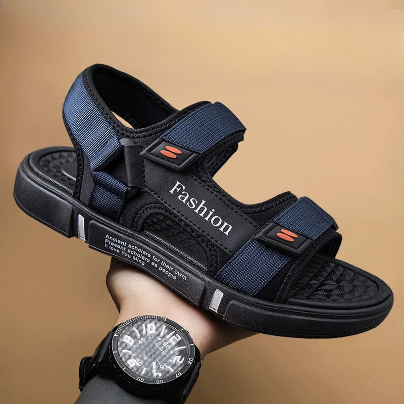 Indoor Ankle Wrap Male Shoe Height Beach Slippers Men's Sandal with Platform Open Styles New Design Eva Stylish Arrival V