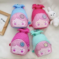 Cartoon Child Backpack Girl Princess Bags Mermaid Kindergarten Cute Toy Bags Baby Backpack Outdoor Early Education Backpack 1