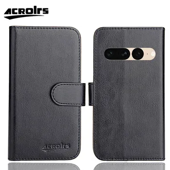 Google Pixel 7 Pro Case 6.7" 6 Colors Ultra-thin Leather Protective Special Phone Cover Cases Credit Card Wallet