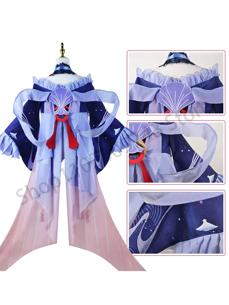

Genshin Impact personality cos costume Coral Palace Xinhai kokomi five-star game animation cosplay costume female cos