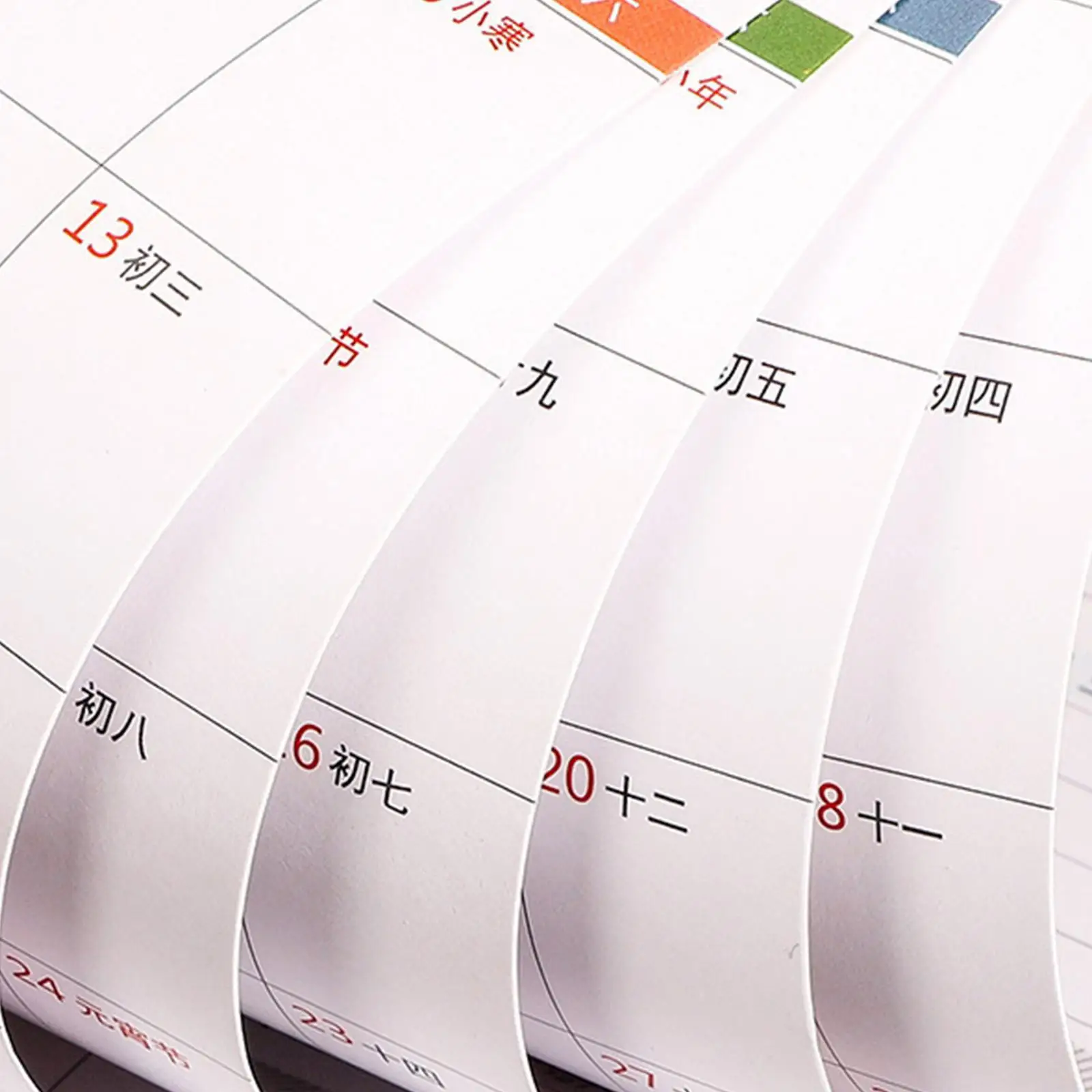 2024 Desk Calendar with Pen Holder Phone Holder 12 Monthly Reminder Desk Calendar Wooden Perpetual Calendar for Home Desk Office