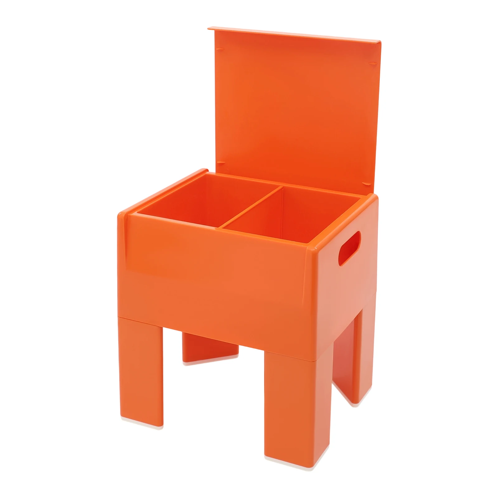 Schuhbank, niedriger Hocker mit Ablagefach, multifunktionaler Aufbewahrungshocker für Zuhause, Eingänge, Wohnzimmer, Schlafzimmer, Gärten – Detail 3