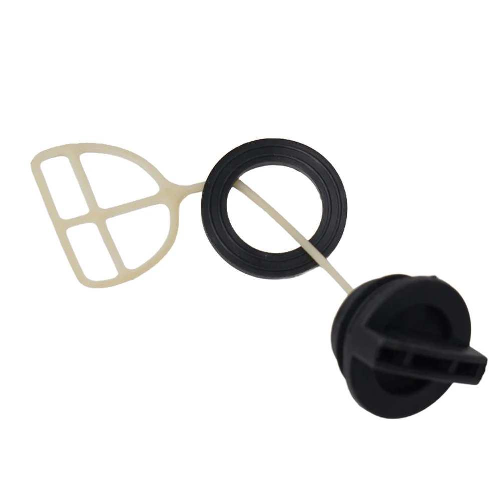 2PCS Fuel Tank Cap Oil Cap With Gasket For Chinese Chainsaw 5200 52cc Garden Tool Parts Replacement Accessories