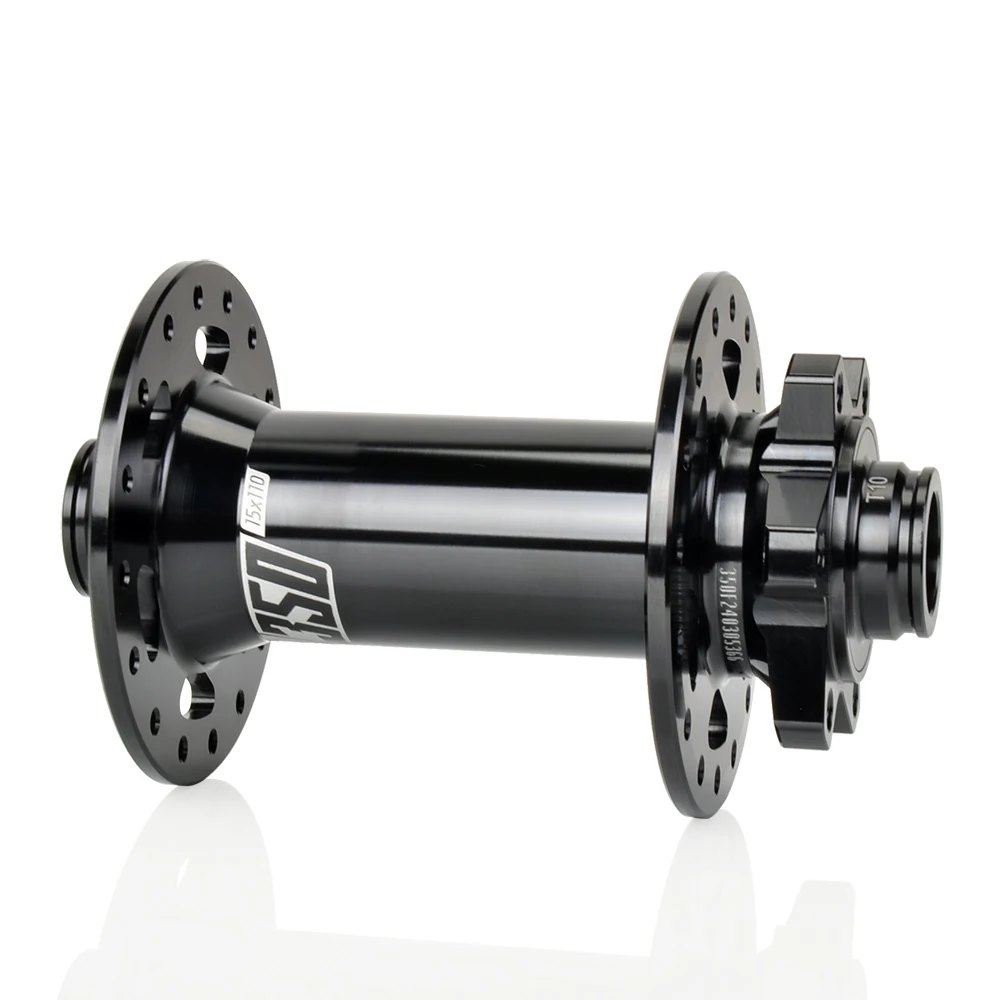 Koozer 350 Vordernaben 28H 32 36 Löcher 5x100 QR 15x110mm Boost 6-Loch Disc 2 abgedichtete Lager AL7075 E-Bike Teile MTB Fahrradnaben – Detail 19