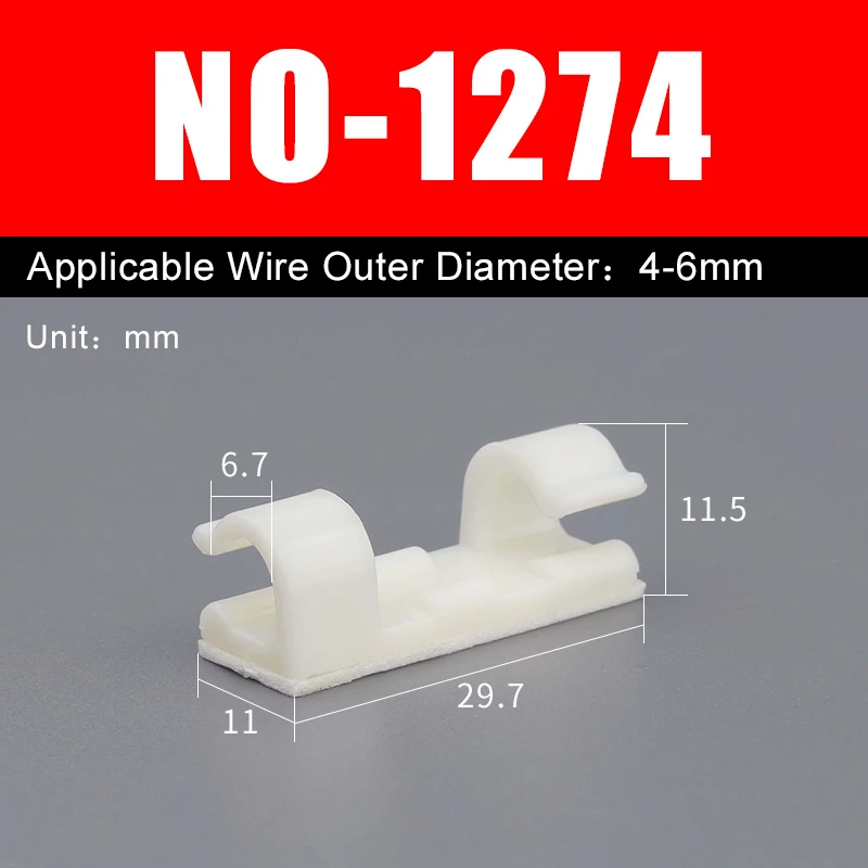 10 adet kablo klip kendinden yapışkanlı Organize bırakma teli tutucu kordon plastik yönetim sabit kelepçe duvar toka veri hattı bobin sarıcı