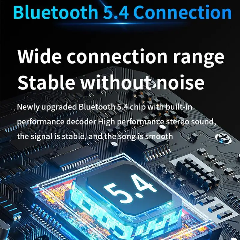 5.4 Wireless Adapter For Car Ultra-Fast Wireless Receiver Audio Adapter Integration Robust Signal Stability