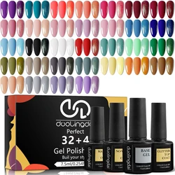 Vibrant Gel Nail Polish Collection - 36 - Piece Set with Glossy, Matte, and Glitter Finishes (WMJYTZ12 - 01)
