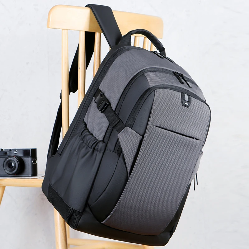 Backpack Men and Women Large Capacity Student Bag Travel Business Leisure Commute Charging Waterproof Laptop Backpack Wholesale