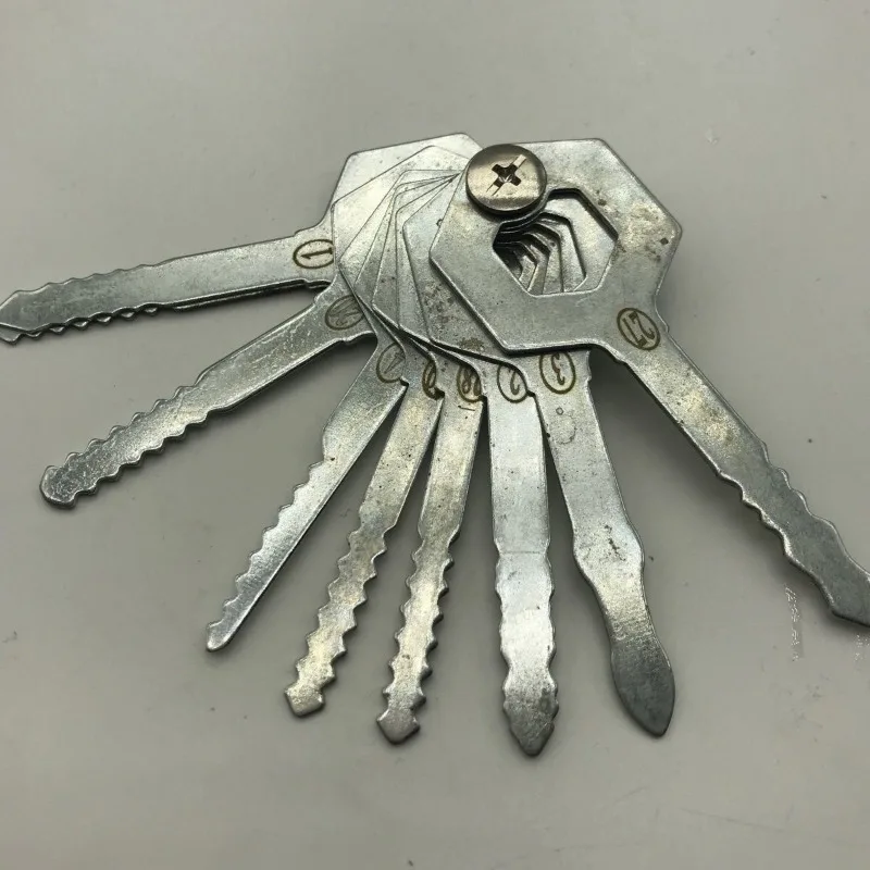 Serrature per schedari per mobili da ufficio, chiavi speciali per apertura del secchio del cassetto, serrature a fessura, cilindri di serratura a chiave, strumenti di apertura - immagine 2