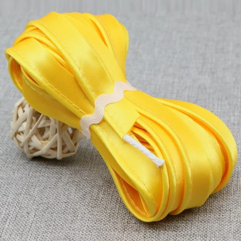 Polyester Satin Bias Binding Tape 1/2"(12mm) For Craft Supplies Sewing