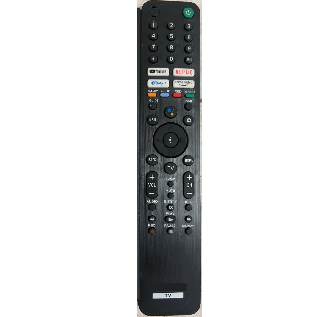 Reemplazo para Sony RMF-TX530E (Sin voz) Control remoto inteligente compatible con TV Sony Bravia