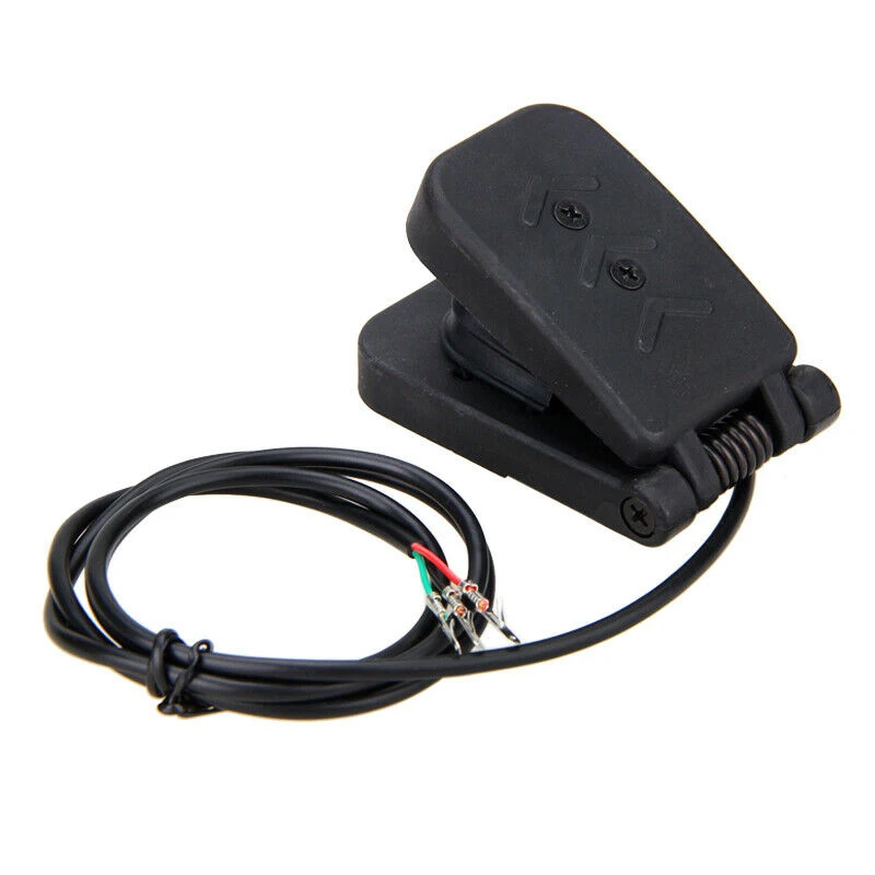 

Black Plastic 12-48V Universal Kids Electric Throttle Foot Accelerator Pedal Go Kart Ebike Buggy Scooter