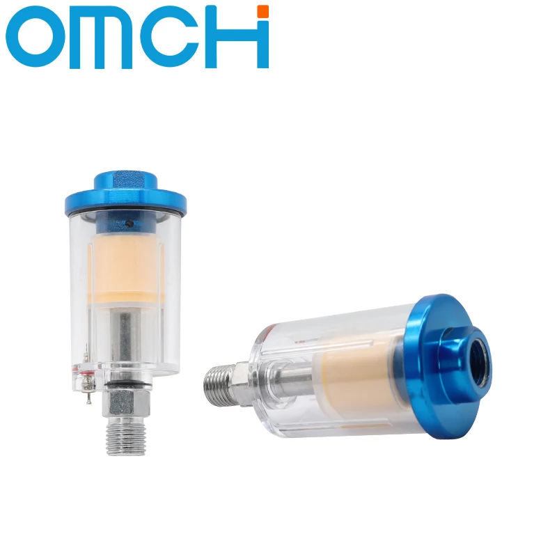 Spray Gun air flow regulator Gauge In-line Oil Water Trap Filter Separator Adapter Pneumatic Tools For Airbrush