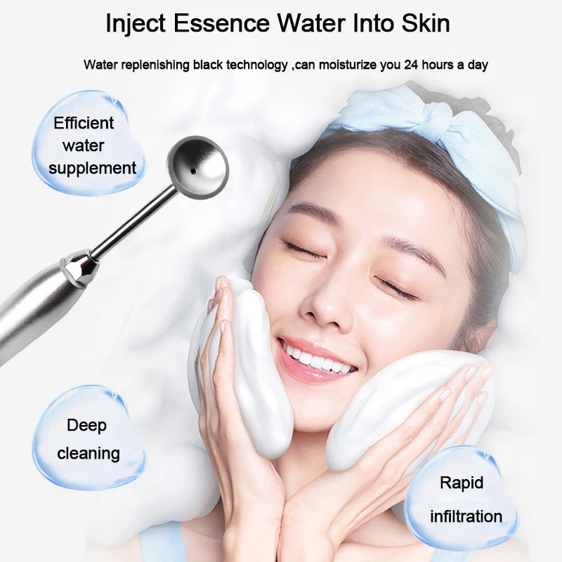 New Magic Oxygen Bubble Beauty Instrument Cleansing Facial Mites Skin Whitening Rejuvenation Management Salon Home Use Device 5