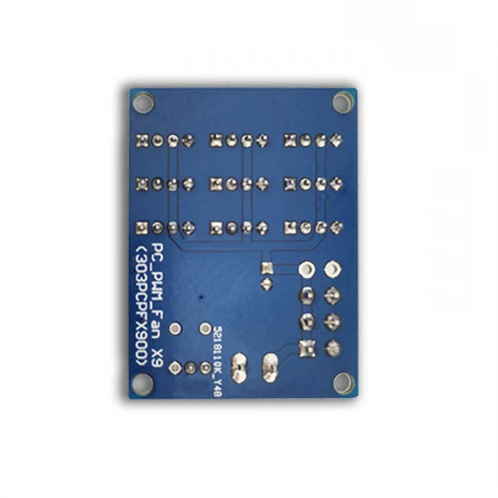 DC12V 9-Way PWM Speed Controller NTC Temperature Control Speed Moudle for PC CPU Cooler Fan Board Multi-channel Governor