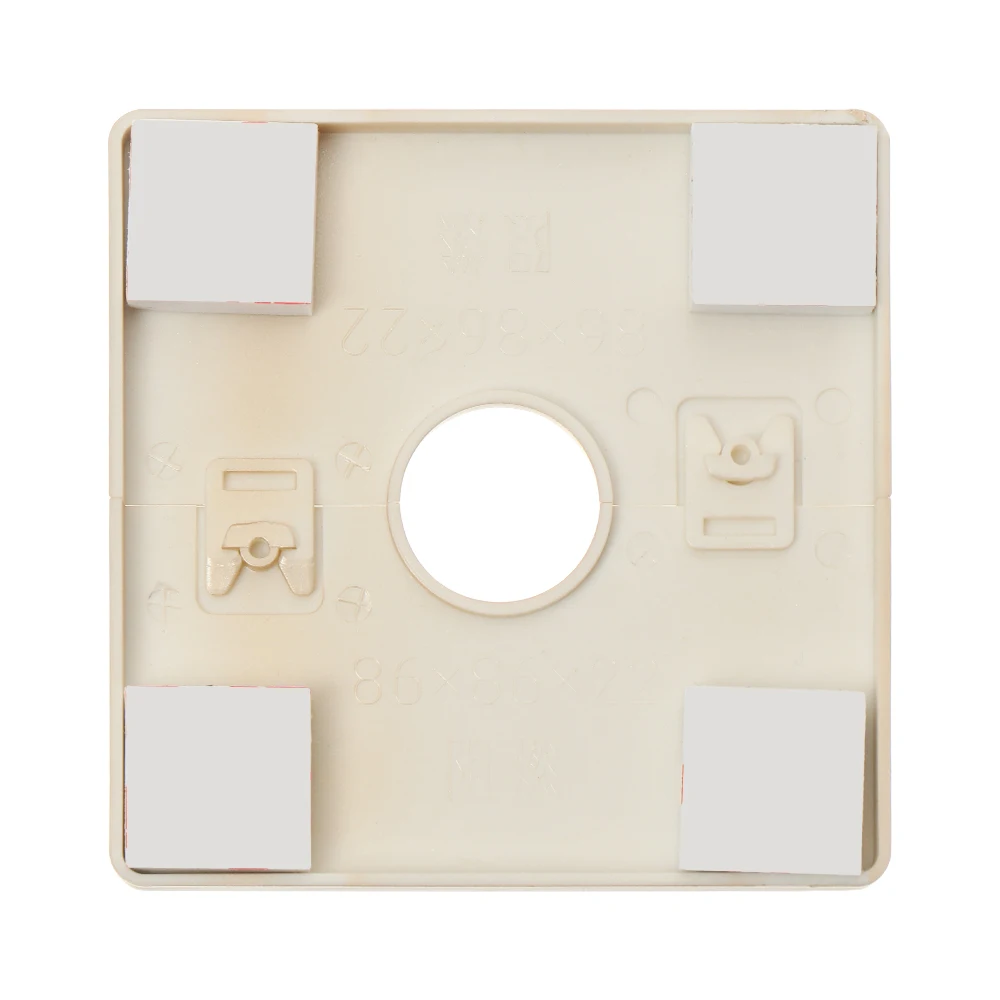 Description Picture 5 of item86Type Wall Wire Hole Covers Snap-on Panel Reserved Hole Cover Separable Vents Decor Cap Protective Hole Ornament Hardware