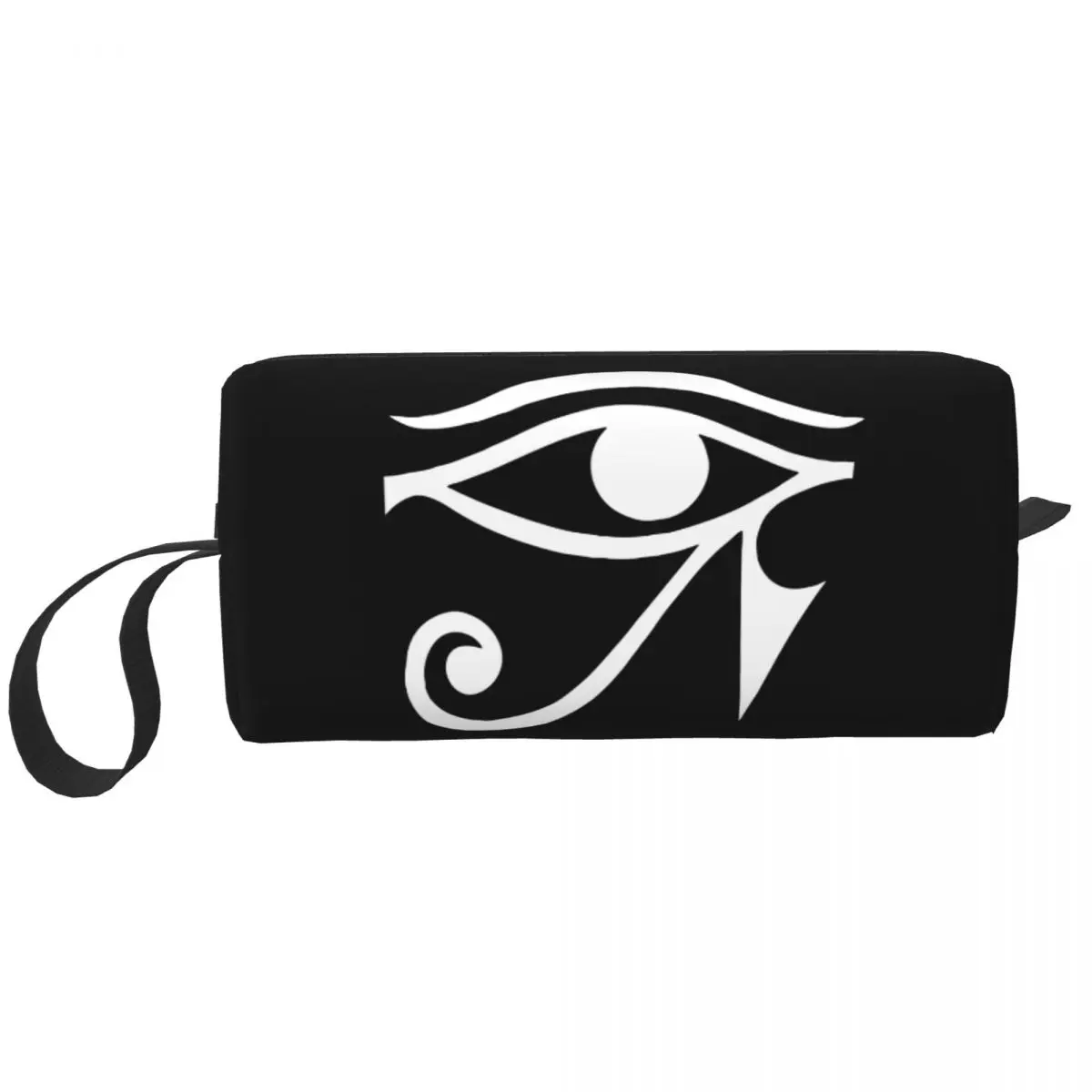 

Большая косметичка The Eye Of Horus, водонепроницаемая сумка, дорожные косметички с египетским символом, портативная косметичка для женщин