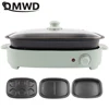 DMWD Electric Crepe Maker Pie Pancake Baking Machine Non-stick Egg Cooker Stove Steak Eggs Omelet Frying Pan Breakfast Grill EU 1