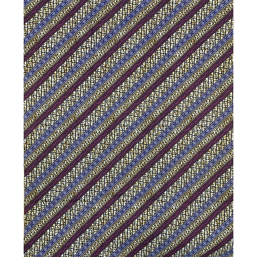 Premium Polyester Fashion African Batik Fabric High Quality Batik Printed Ankara Fabric 6 Yards Womens Sewing