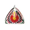 Custom Mexican Flowers Art Tissue Box Cover for Bathroom Car Textile Embroidery Rectangular PU Leather Facial Tissue Box Holder 3