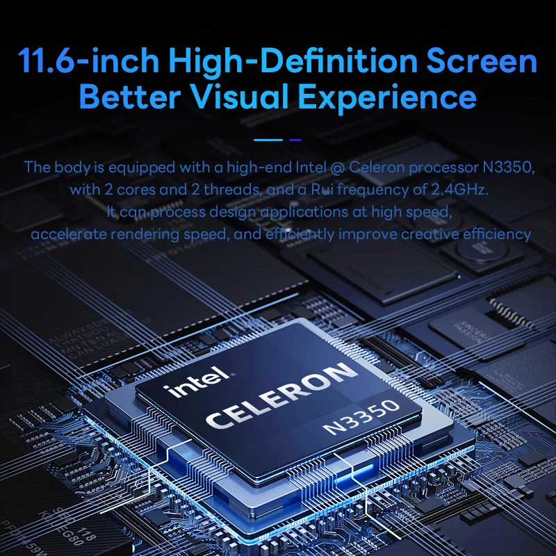 Justthink ޴ ̴ Ʈ, л Ʈ,  10, ǽ  N3350, 6G RAM, 64G, 256GB, 3500mAh ͸, Ntbook, 11.6 ġ