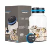 Electronic Piggy Bank Counter Coin Digital LCD Counting Coin Money Saving Box Jar Coins Storage Box For USD EURO Money Gifts 1