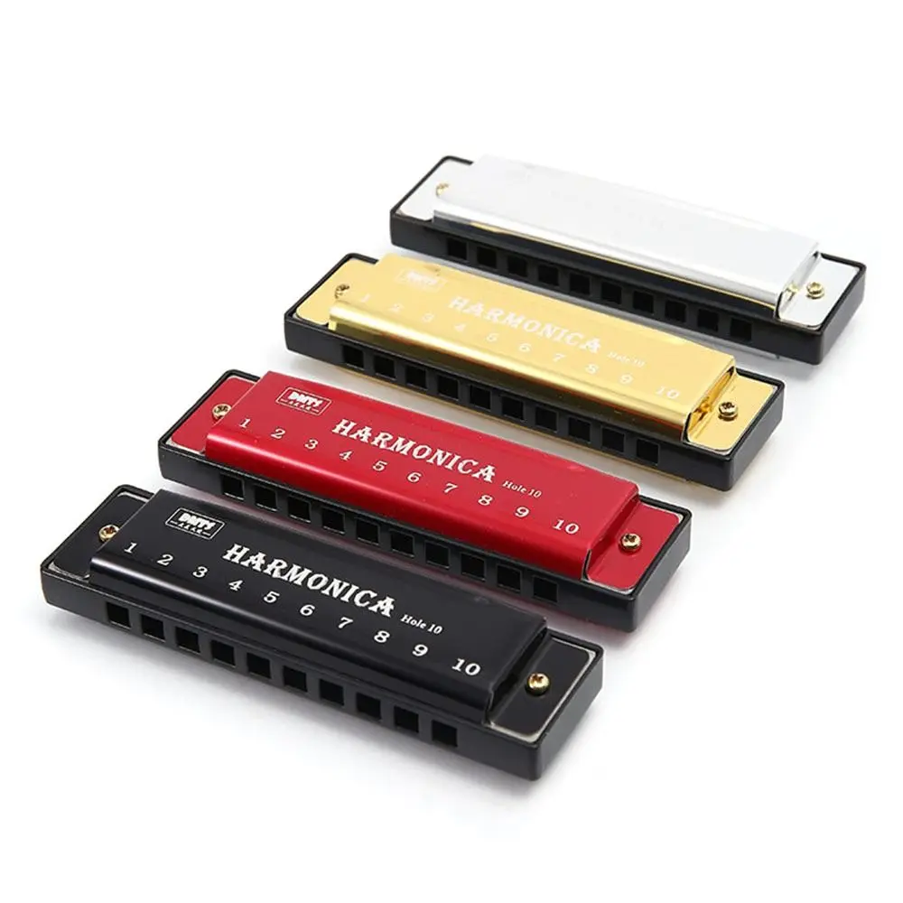 10-Hole C Key Harmonica 1