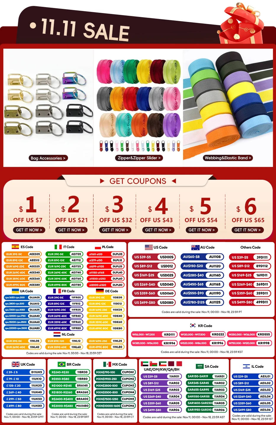 Description Picture 2 of itemMeetee 2/5Pcs 3# Metal Zipper 15/20/25/30cm Close-End Ziper Clothing Pocket Decoration Zippers Closure Zip for Sewing Repair Kit