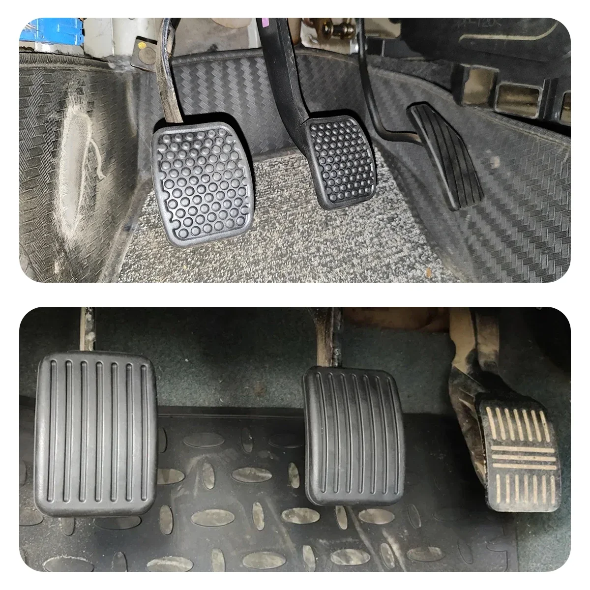Rubber Car Brake Clutch Foot Pedal Pad Cover Citroen Opel Toyota VW Honda Ford Nissan Suzuki Kia Ford Renault Chevrolet car accessories car pedals pedal cover