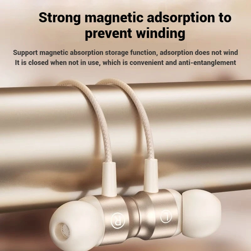 EARDECO 6D Stereo Wired Gaming Earphones with Magnetic In-Ear Design