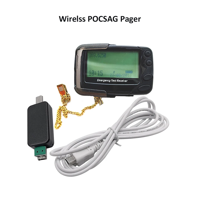 

POCSAG pager system Program Multi-function Wireless Beeper call calling Alpha-numeric Emergency Text Receiver for Restaurant