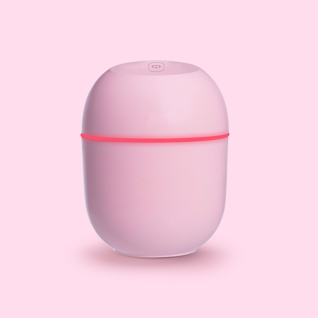 220ML Mini Portable Ultrasonic Air Humidifer Aroma Essential Oil Diffuser USB Mist Maker Aromatherapy Humidifiers for Home