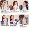 Professional 7 in 1 Hair Dryer 11000RPM High Speed Blow Dryer Hair Strighter Hot Air Styling Tools Set Hair Curler Salon /Barber 2