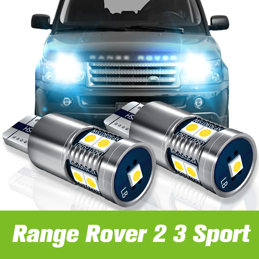 

2pcs For Land Rover Range Rover 2 3 Sport 1 1994-2013 LED Parking Light Clearance Lamp 2002 2007 2008 2009 2010 2011 Accessories