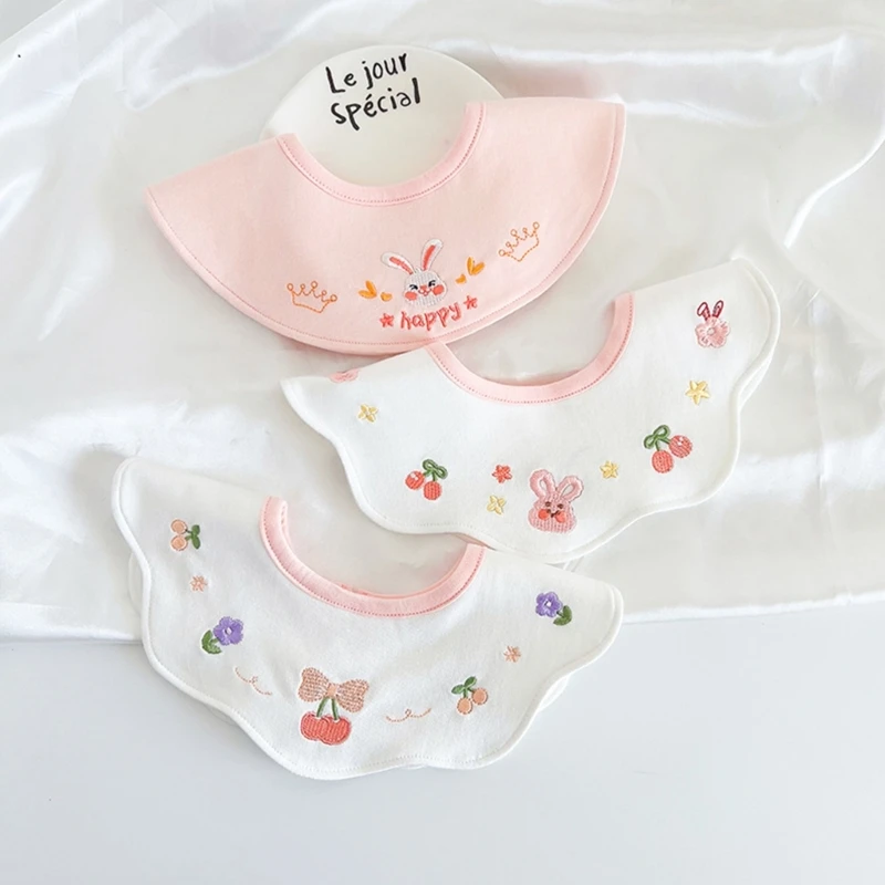 

INS Newborn Baby Bibs Cotton Gauze For Boys And Girls Saliva Towel Absortbent Drooling Cloths Thin Summer Spring Saliva Pocket